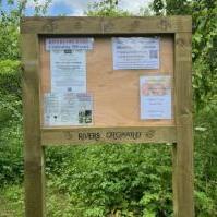 Large noticeboard